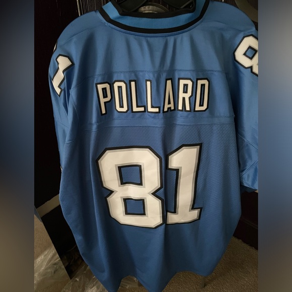 DETROIT LIONS FANS! Detroit Lions Reebok NFL Calvin #81 Pollard Jersey Size 4XL - Picture 2 of 4